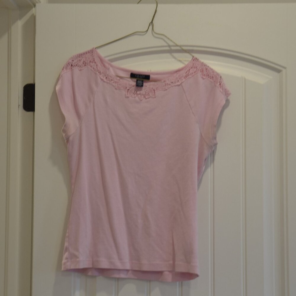 Pink Chaps Short Sleeve Shirt